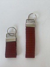 Fire Hose Key ring. Recycled