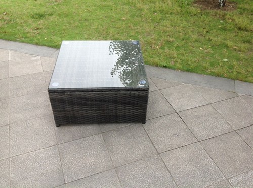 Fimous rattan square coffee - rattan,