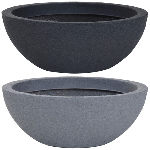 Stone effect plastic - plastic, planter