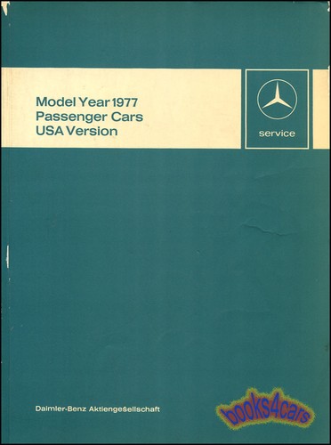 Mercedes 1977 manual 107 116 - 1977,