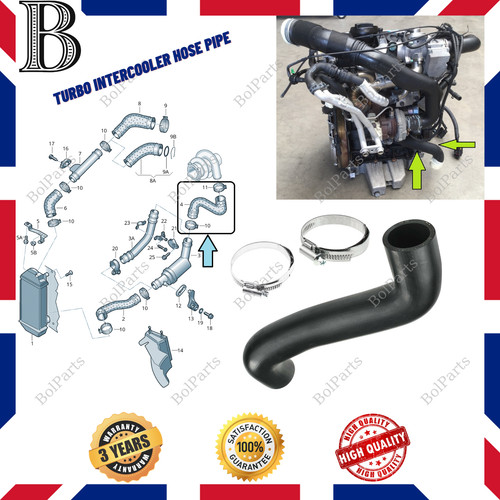 Turbo intercooler hose pipe - turbo,