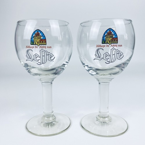 2pk leffe belgian beer glass - leffe,