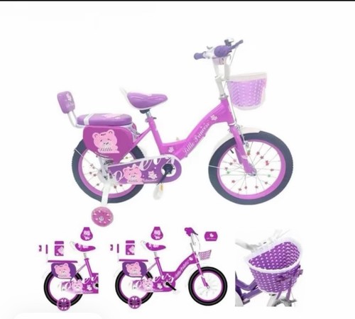Girls purple bike kids - girls,