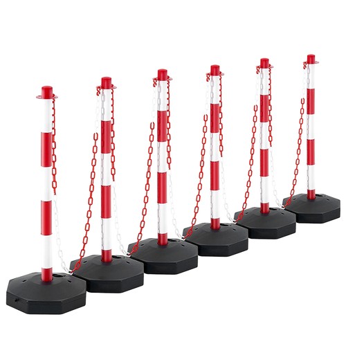 4pcs 6pcs plastic warning - 6pcs,