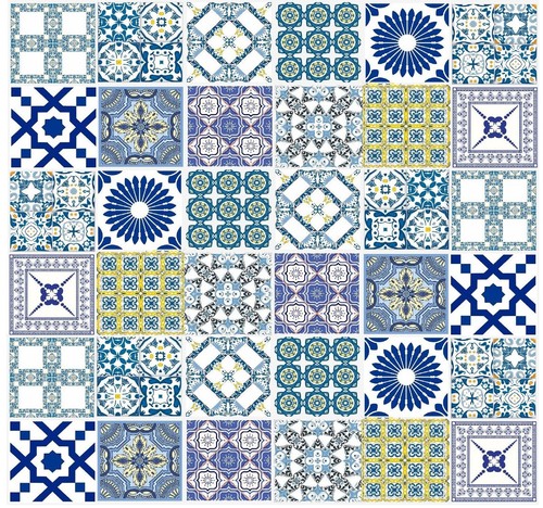 Mosaic stickers transfers - mosaic,