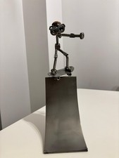 RETRO SKATEBOARDER IN A