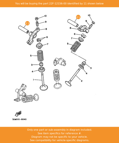 Yamaha shaft rocker - yamaha,