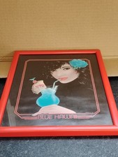 Red Framed Pair Of Signed 80s