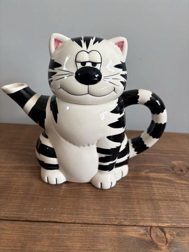 Novelty black white striped - black, &