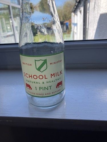 Replica school milk bottle - school, 1