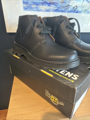 Martens black leather - martens,