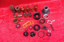 Assortment of old microscopes