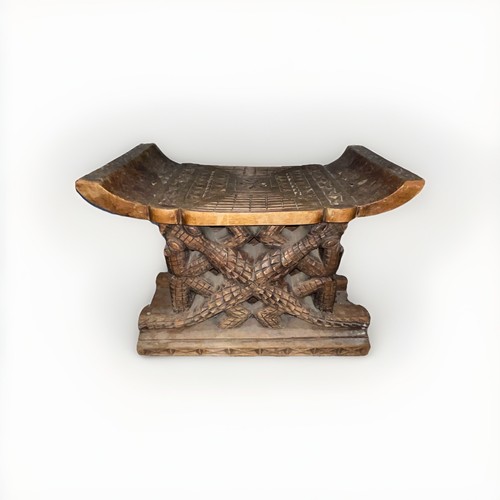 Ashanti african wooden carved - ashanti,