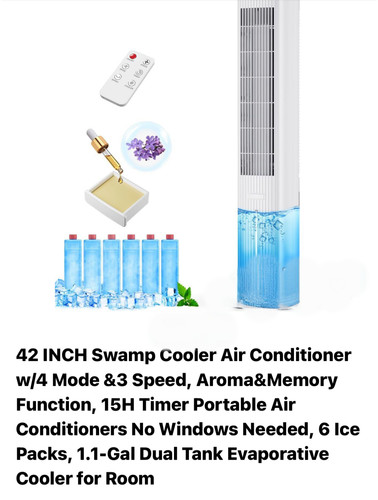 New evaporative air - new, 42”