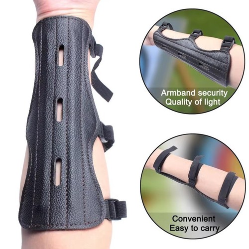 Archery arm guard - arm, traditional