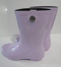 GENUINE UGG SHAYE WELLIES PALE LILAC PINK WELLINGTONS RAIN BOOTS UK 5 + 6