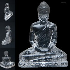 Crystal Concentration Style Buddha Statue Figurine Home Car Dashboard Décor