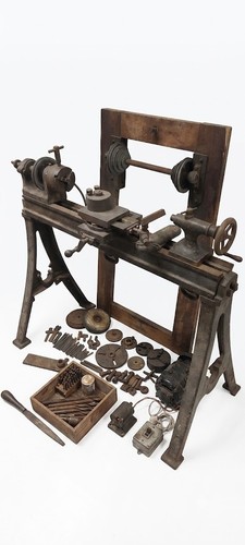 Vintage lathe rare tooling - vintage, lathe,rare