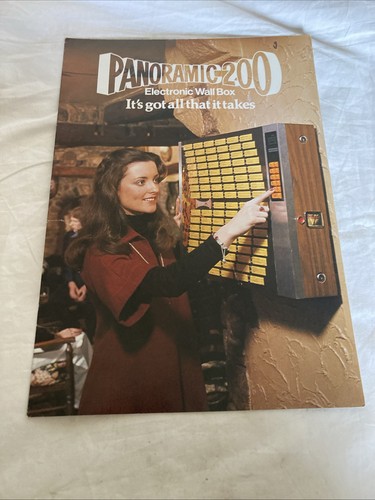Panoramic 200 juke box advert - juke,