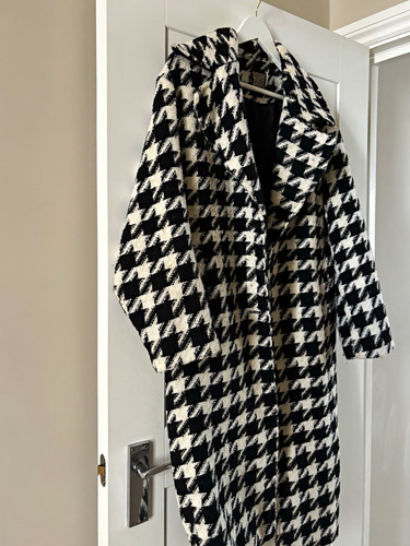 Biba black white houndstooth - black,