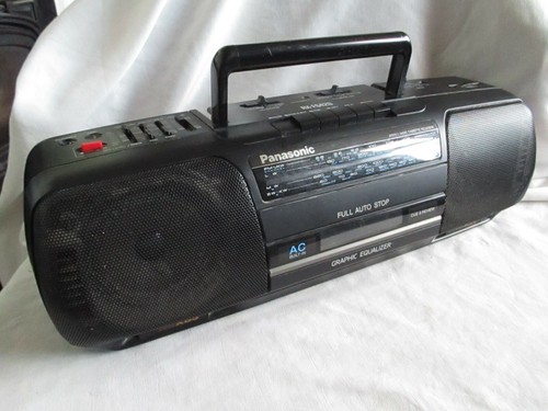 Panasonic fs420 boombox - panasonic, rx-fs420