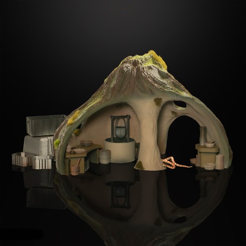Star wars printed yoda hut - wars, 3d