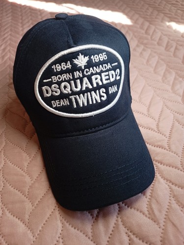 Dsquared2 black baseball cap - baseball,