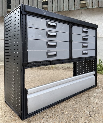 Van racking shelving - van,
