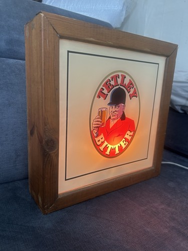 Vintage tetley bitter light - vintage,