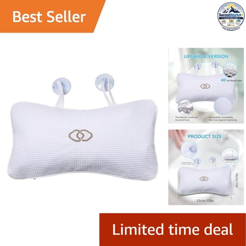 Anti slip bathtub pillow - anti-slip,