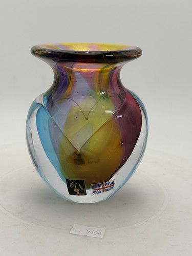 Signed langham glass multi - signed,