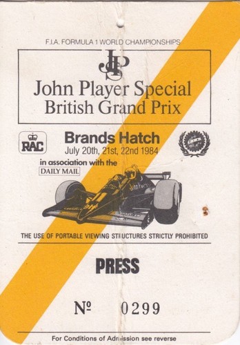 1984 british brands - british, gp
