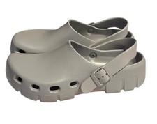Birkenstock Birki FLow Eva CLogs Sandals Size 39 Gray Sports Recovery Clog