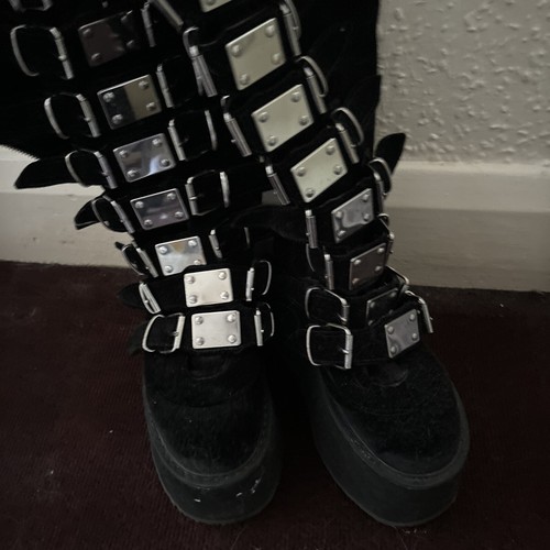 Demonia damned 318 black - damned, uk
