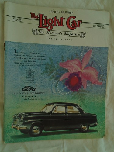 The light car - car, apr