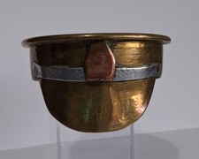 TRENCH ART CAP, WW1. (Diam