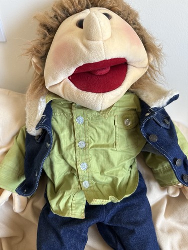 Living puppets character with - living,