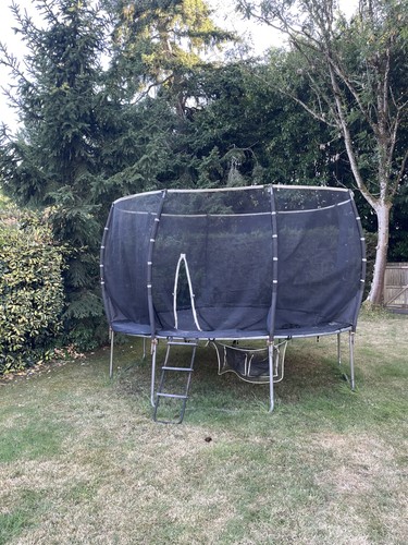 Trampoline foot with safety - foot,