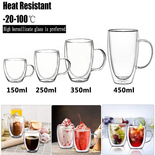 Double wall insulated - double, glasses