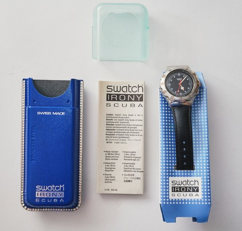 Vintage swatch irony - irony, scuba