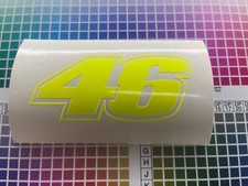 2 X Valentino ROSSI 46 decal