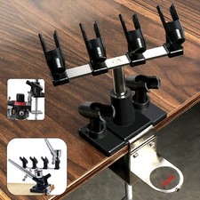 Clamp on Airbrush Holder Sturdy Fixing Rack Air Brush Station Airbrush Stand