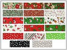 30mm BIAS BINDING~CHRISTMAS