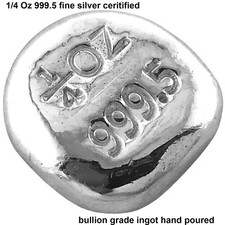 Silver Bullion 999.5 Certified