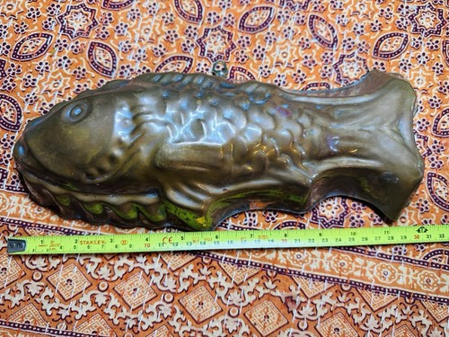Vintage copper fish - vintage,