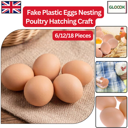 Fake plastic eggs - eggs, dummy