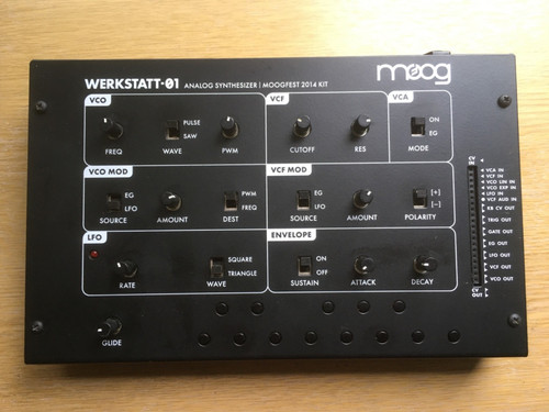 Moog werkstatt synthesiser - moog,