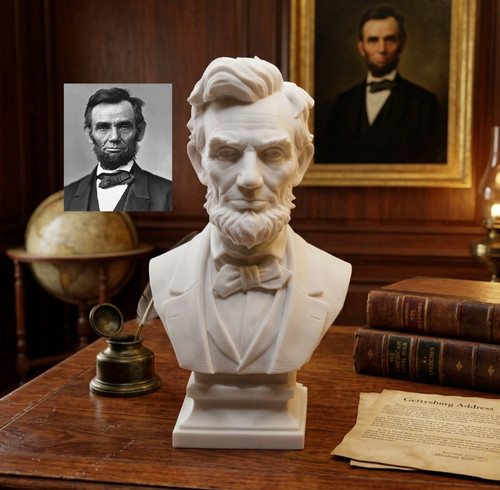 Abraham lincoln bust - lincoln, usa