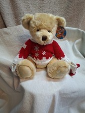 Large Harrods Christmas Teddy. Fantastic Condition. Very Fluffy. (F