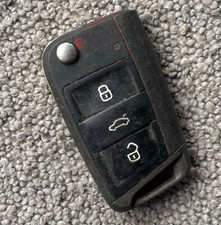 GENUINE SKODA 3 BUTTON REMOTE
